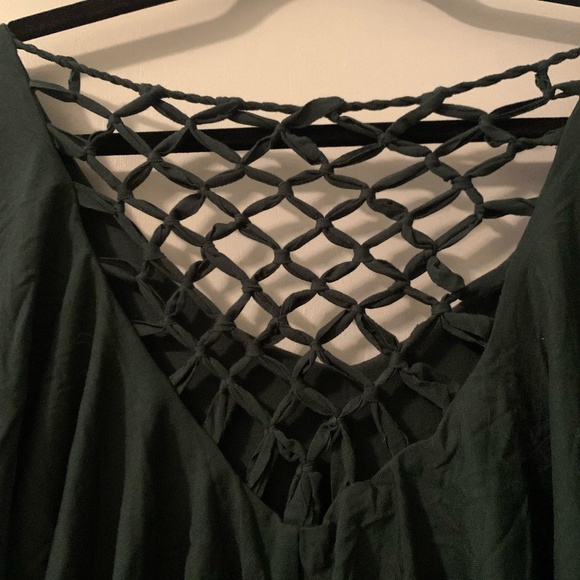 Forest Green Blouse - Picture 3 of 3